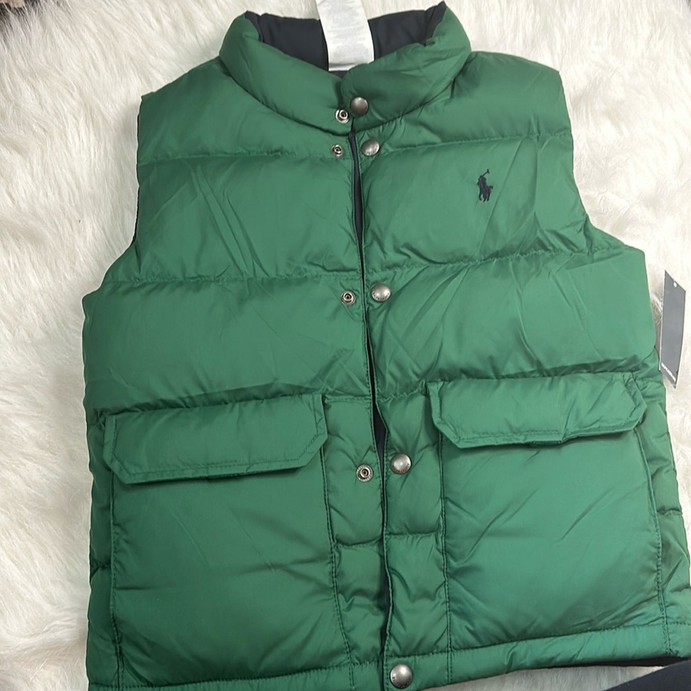 Boys Ralph Lauren puffer jacket. Size 7